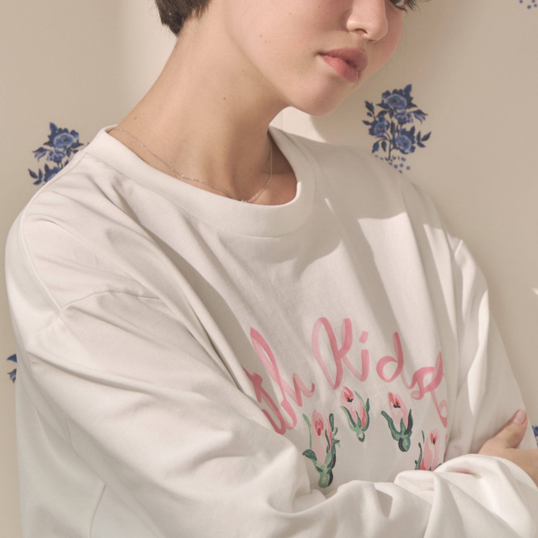 ロングスリーブTシャツ Ribbon Floral | Cath Kidston 日本公式