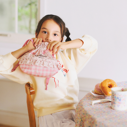 キッズ スウェット Ribbon Floral