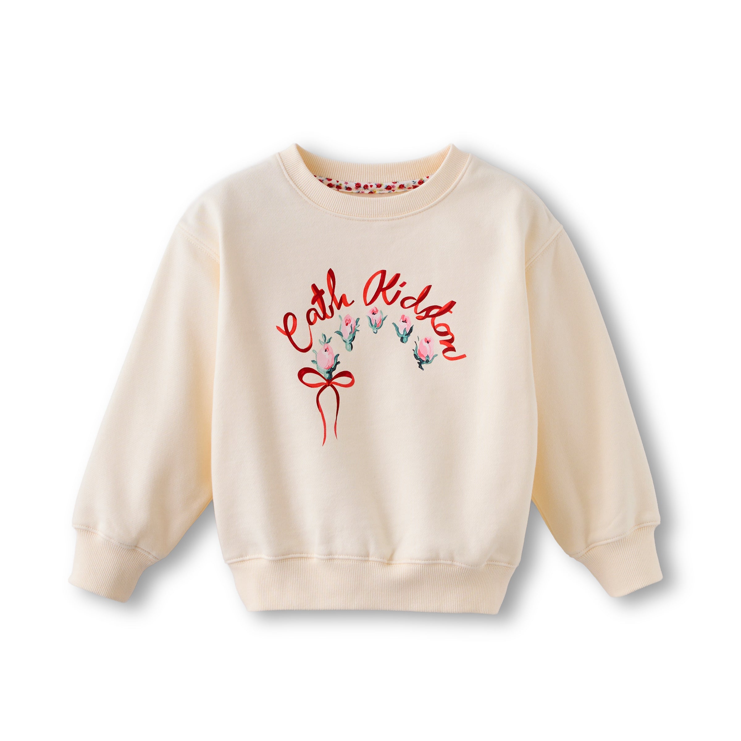キッズ スウェット Ribbon Floral