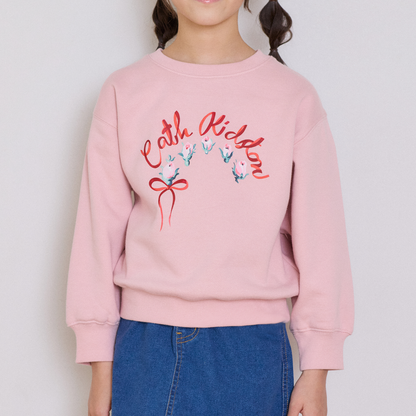 キッズ スウェット Ribbon Floral