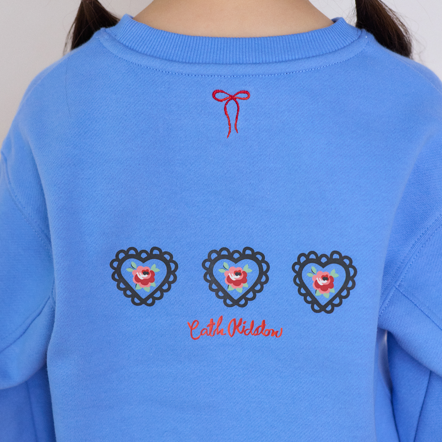 キッズ スウェット Lace Heart