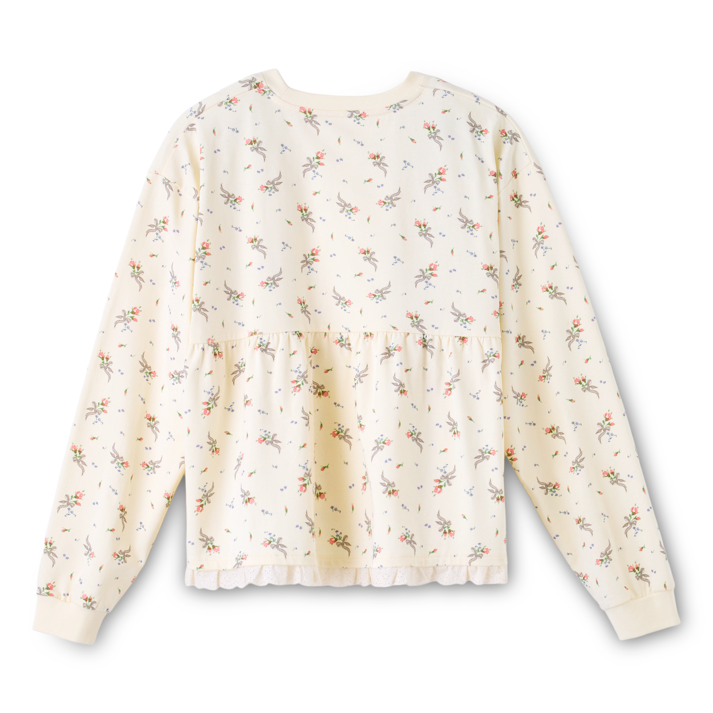 CK×sowa ギャザーフレアトップス