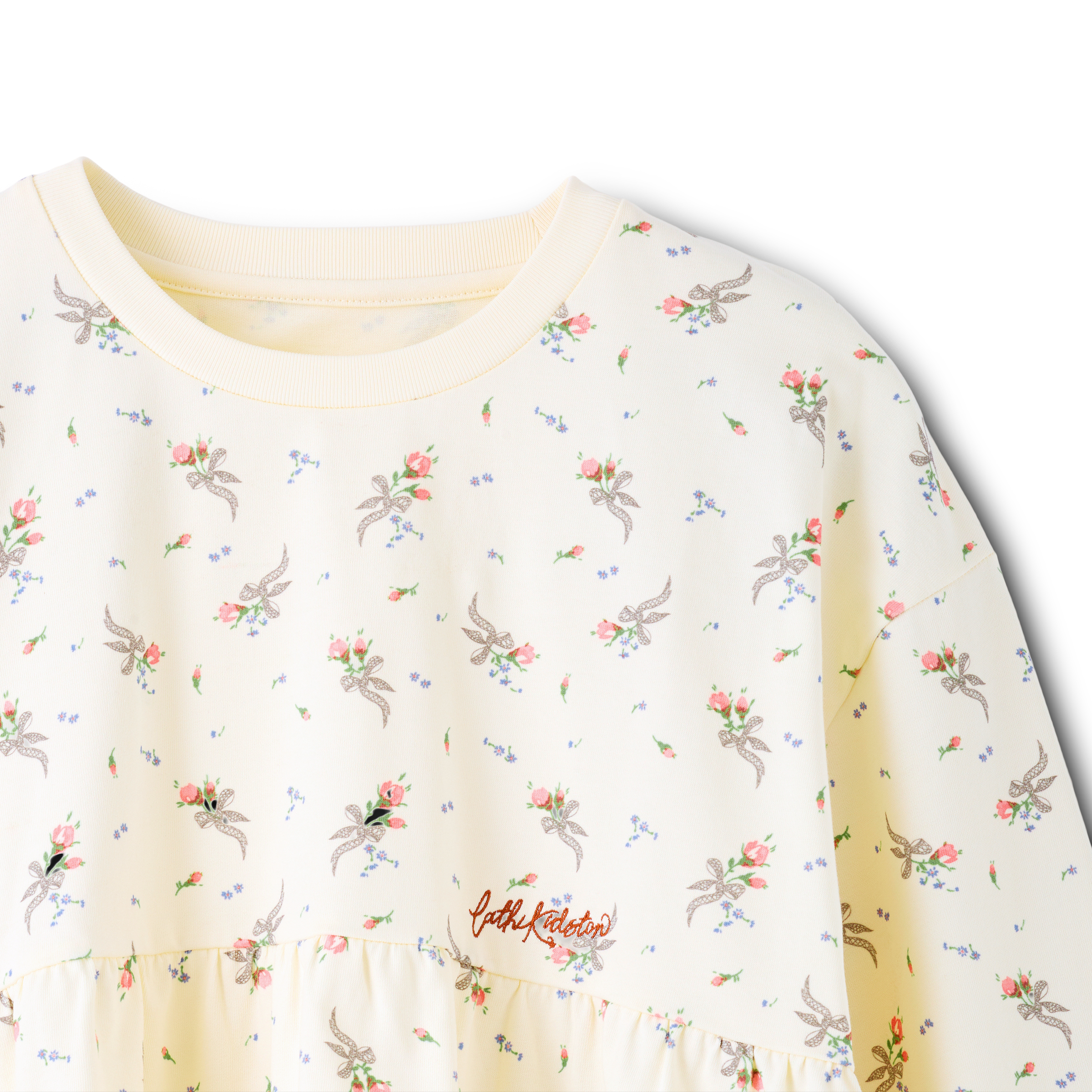 CK×sowa ギャザーフレアトップス