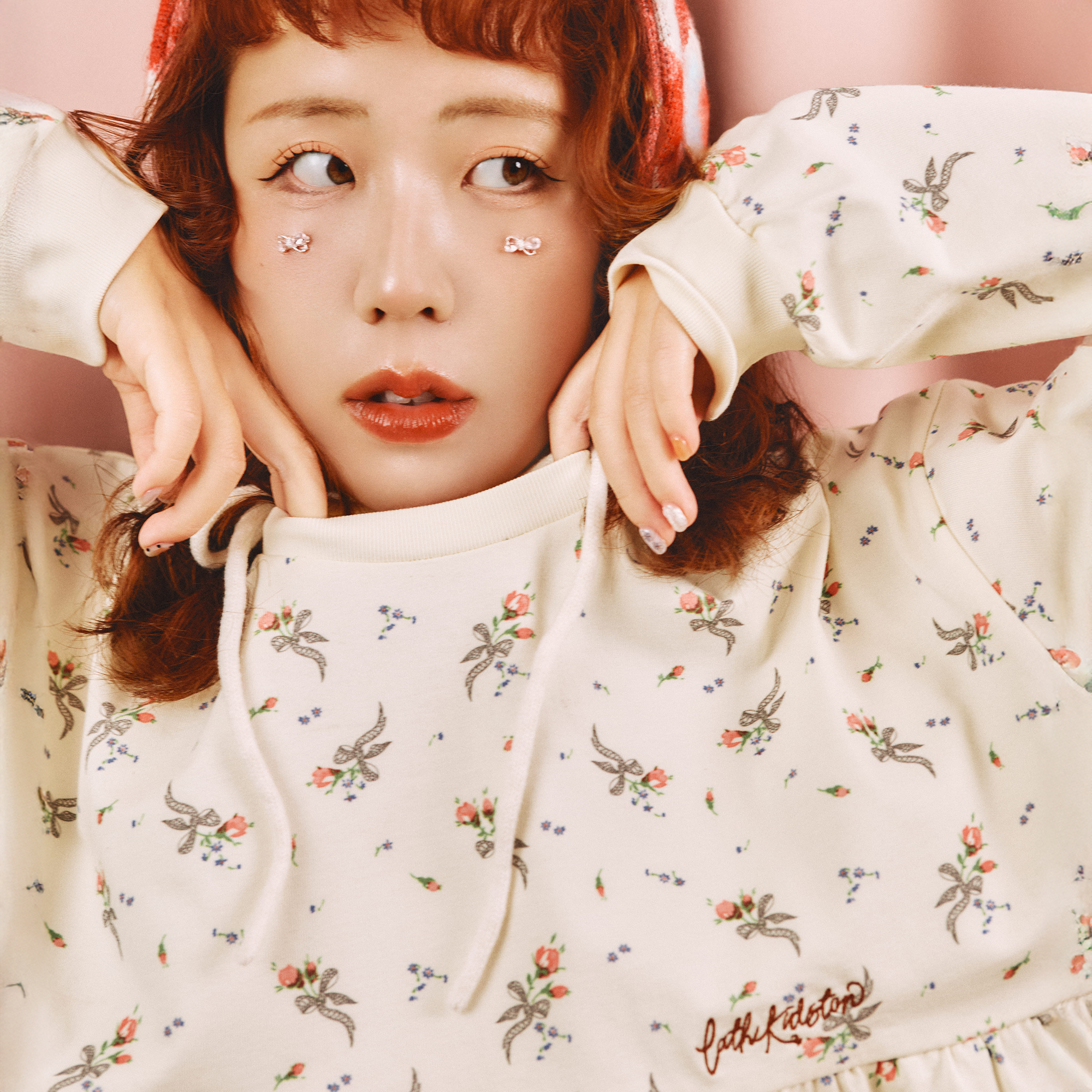 CK×sowa ギャザーフレアトップス