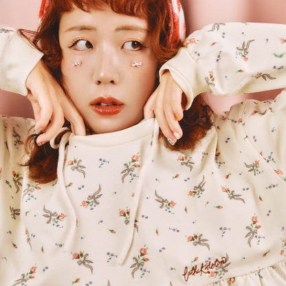 CK×sowa ギャザーフレアトップス