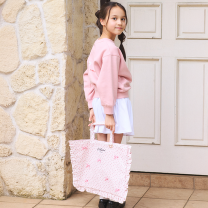 フリルレッスントートバッグ Rose Miniature