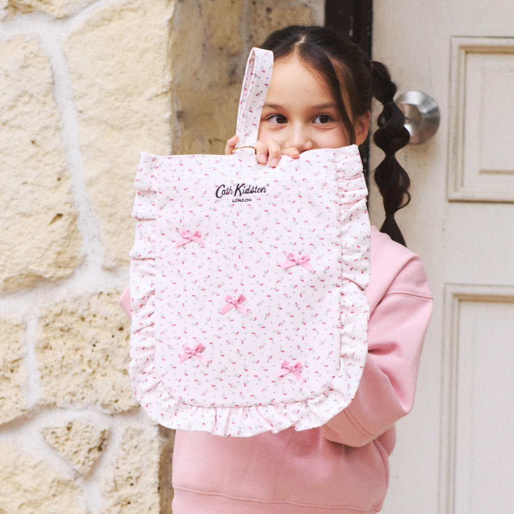 フリルシューズバッグ Rose Miniature | Cath Kidston 日本公式