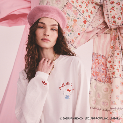 Cath Kidston × Hello Kitty　ロングスリーブTシャツ