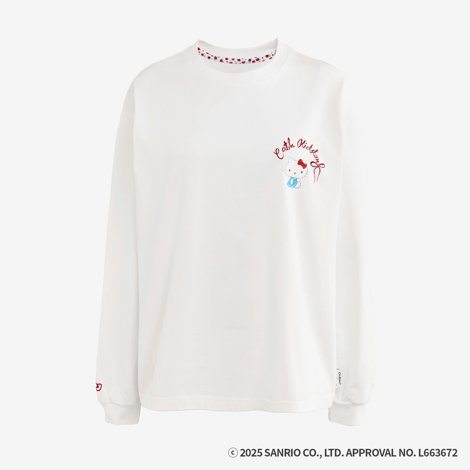 Cath Kidston × Hello Kitty　ロングスリーブTシャツ