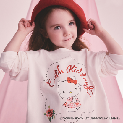 Cath Kidston × Hello Kitty　キッズ ロングスリーブTシャツ