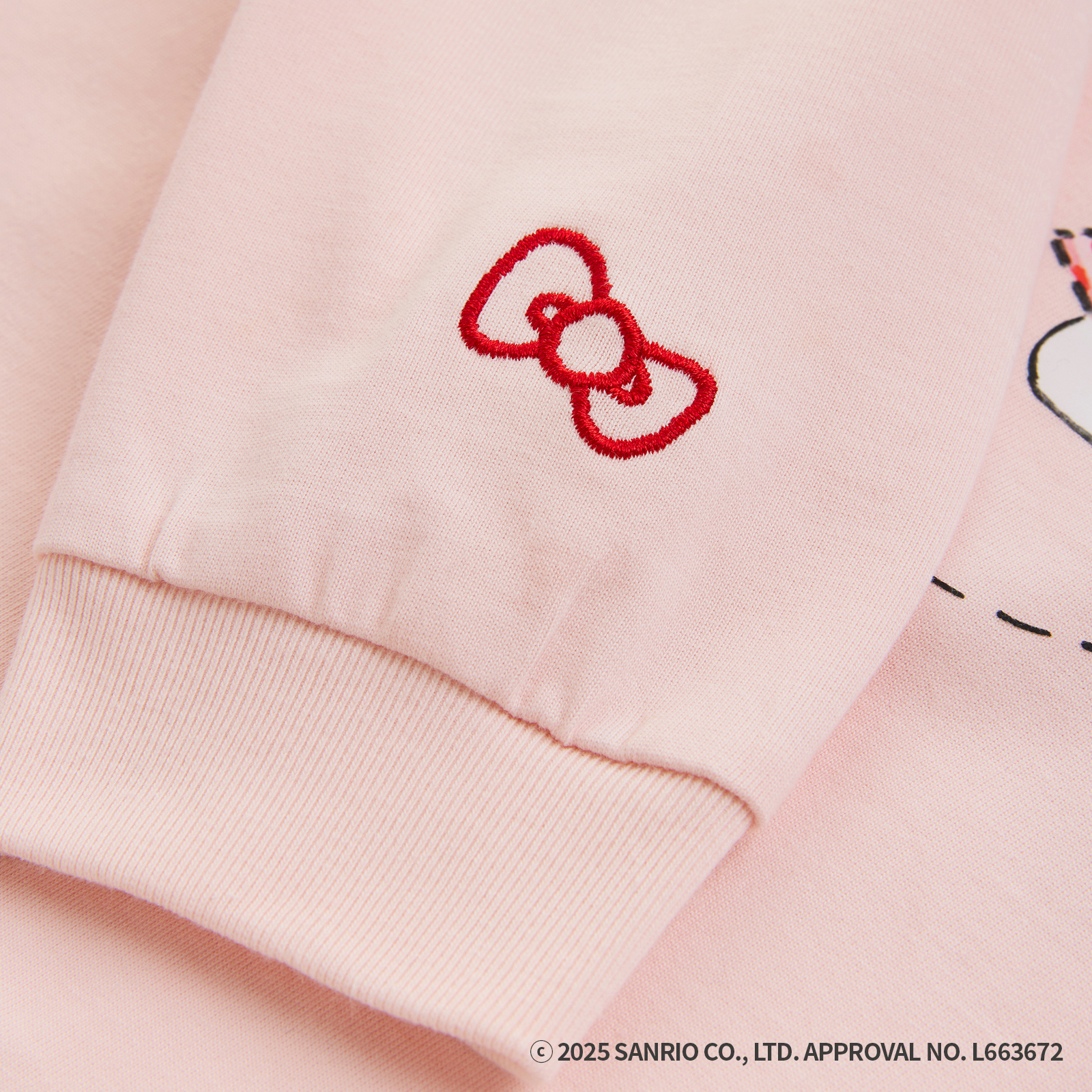 Cath Kidston × Hello Kitty　キッズ ロングスリーブTシャツ