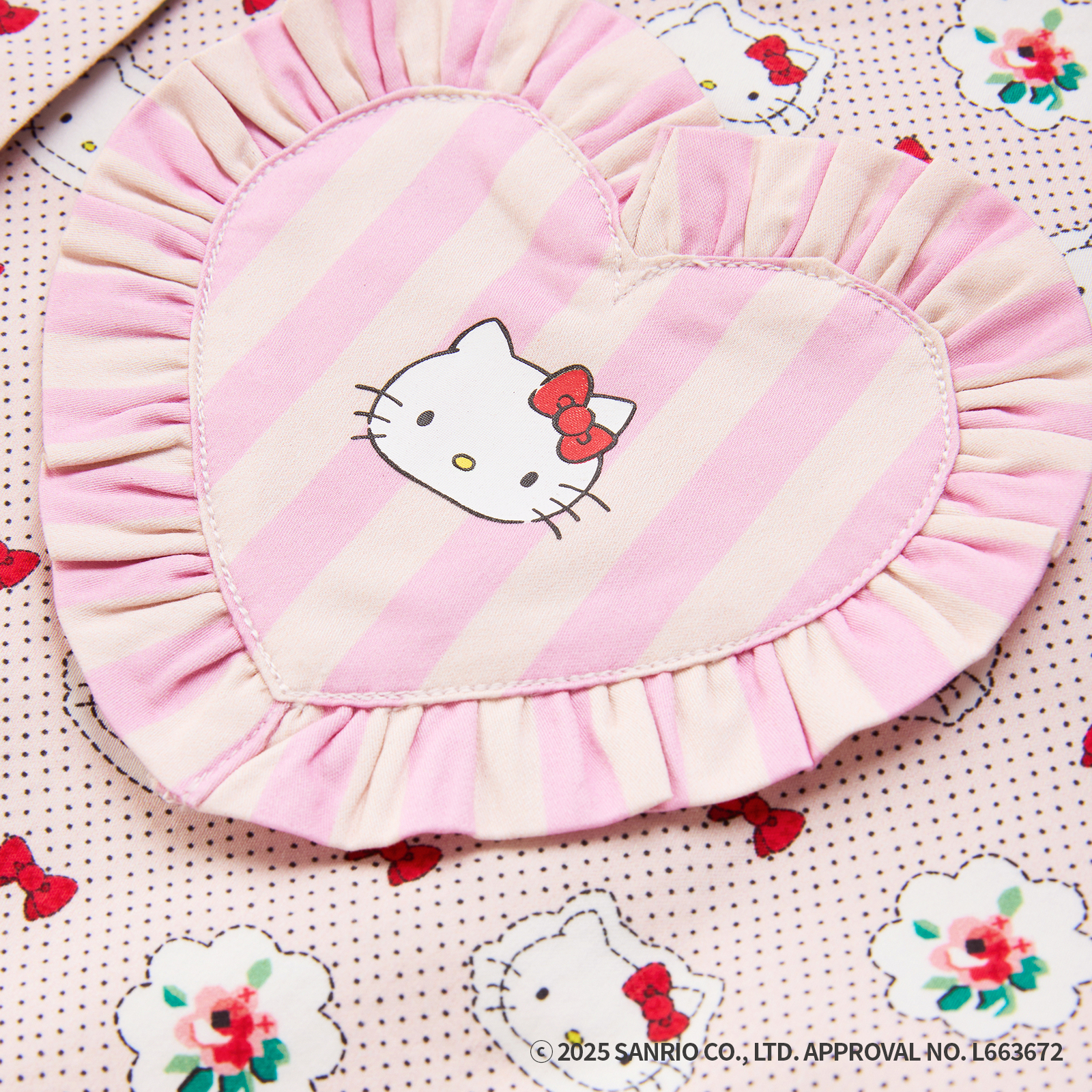 Cath Kidston × Hello Kitty　パジャマトップス
