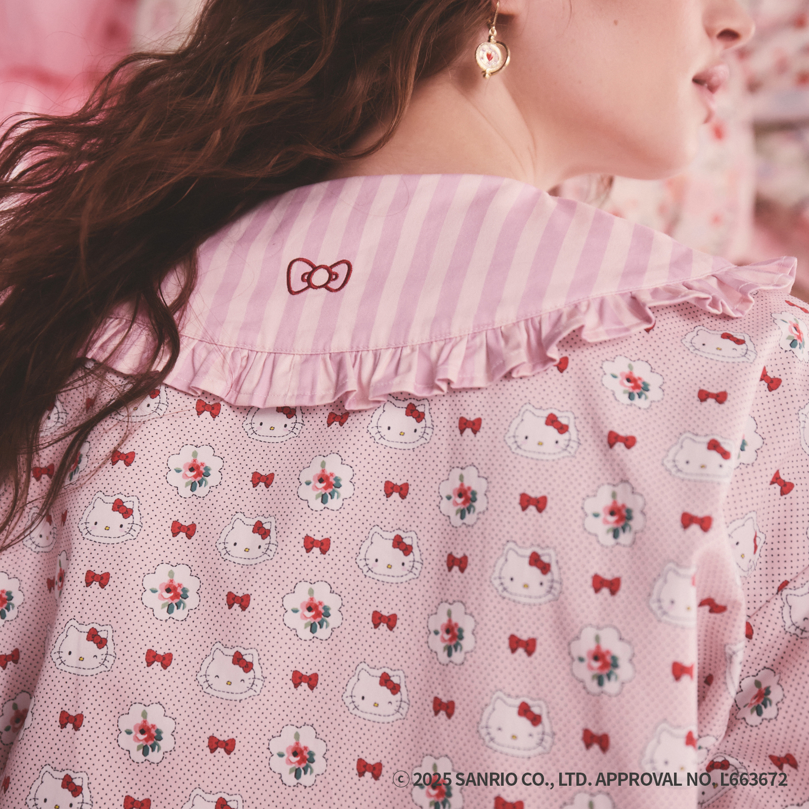Cath Kidston × Hello Kitty　パジャマトップス