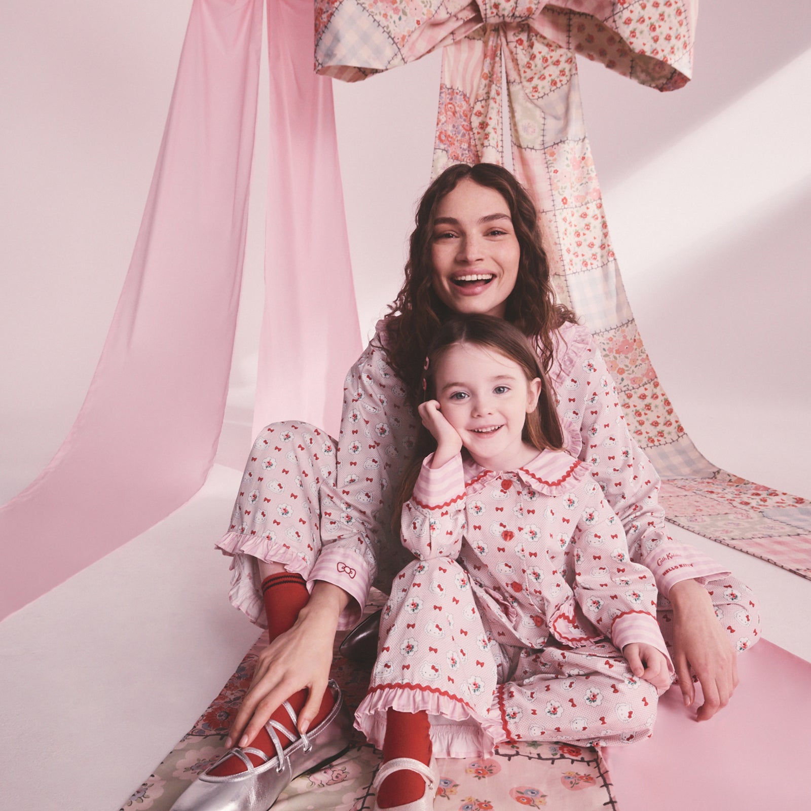 Cath Kidston x Hello Kitty ルームウェア Cath Kidston × Hello Kitty パジャマトップス | Cath Kidston 日本