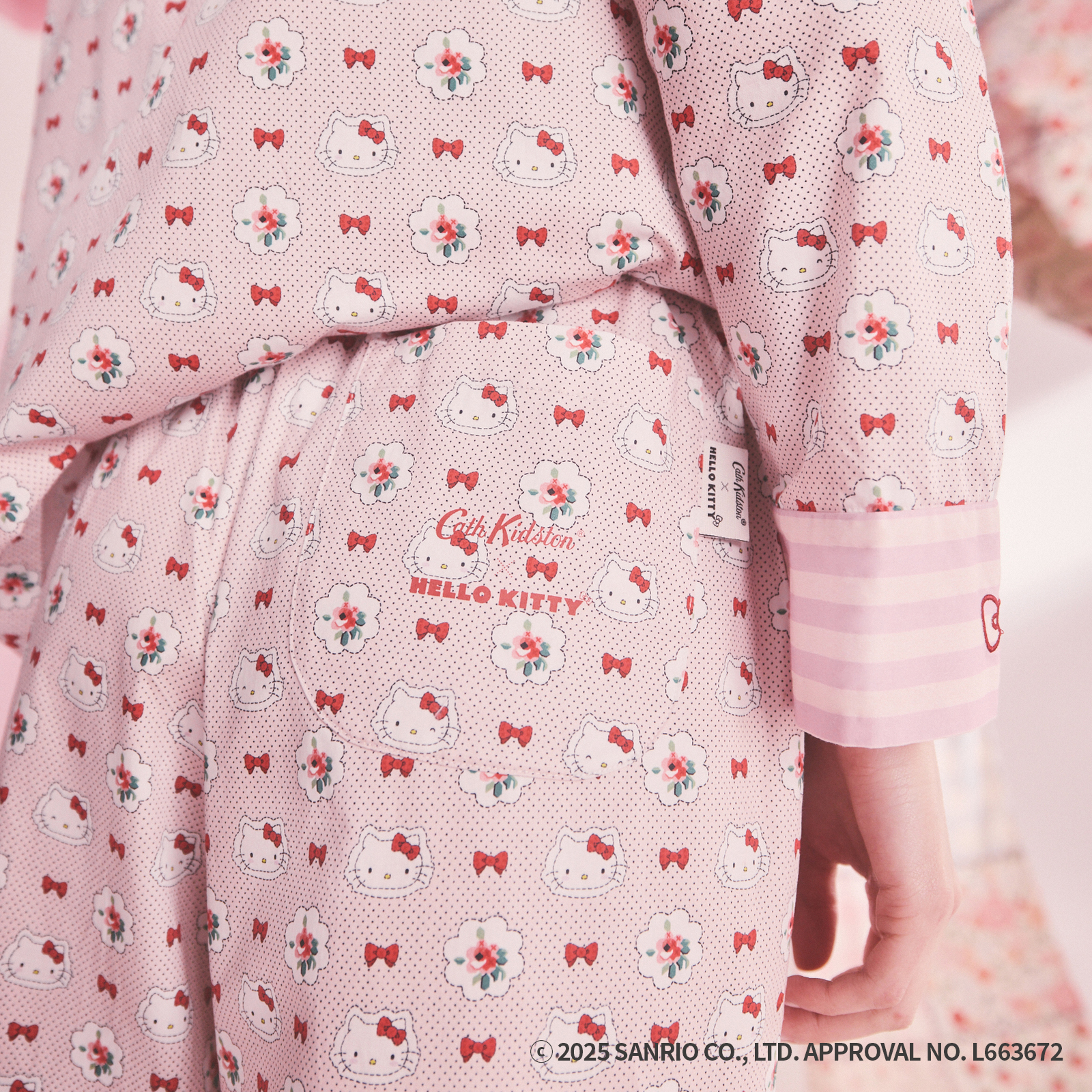 Cath Kidston × Hello Kitty　パジャマパンツ