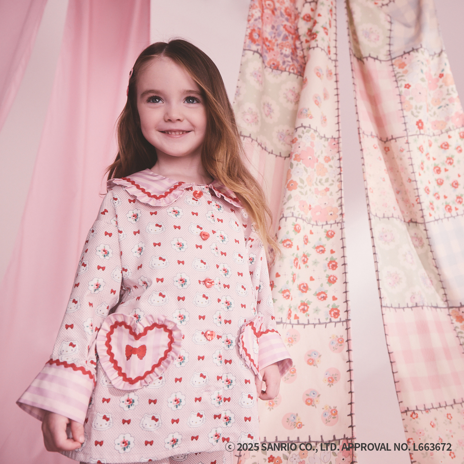 Cath Kidston × Hello Kitty　パジャマセット