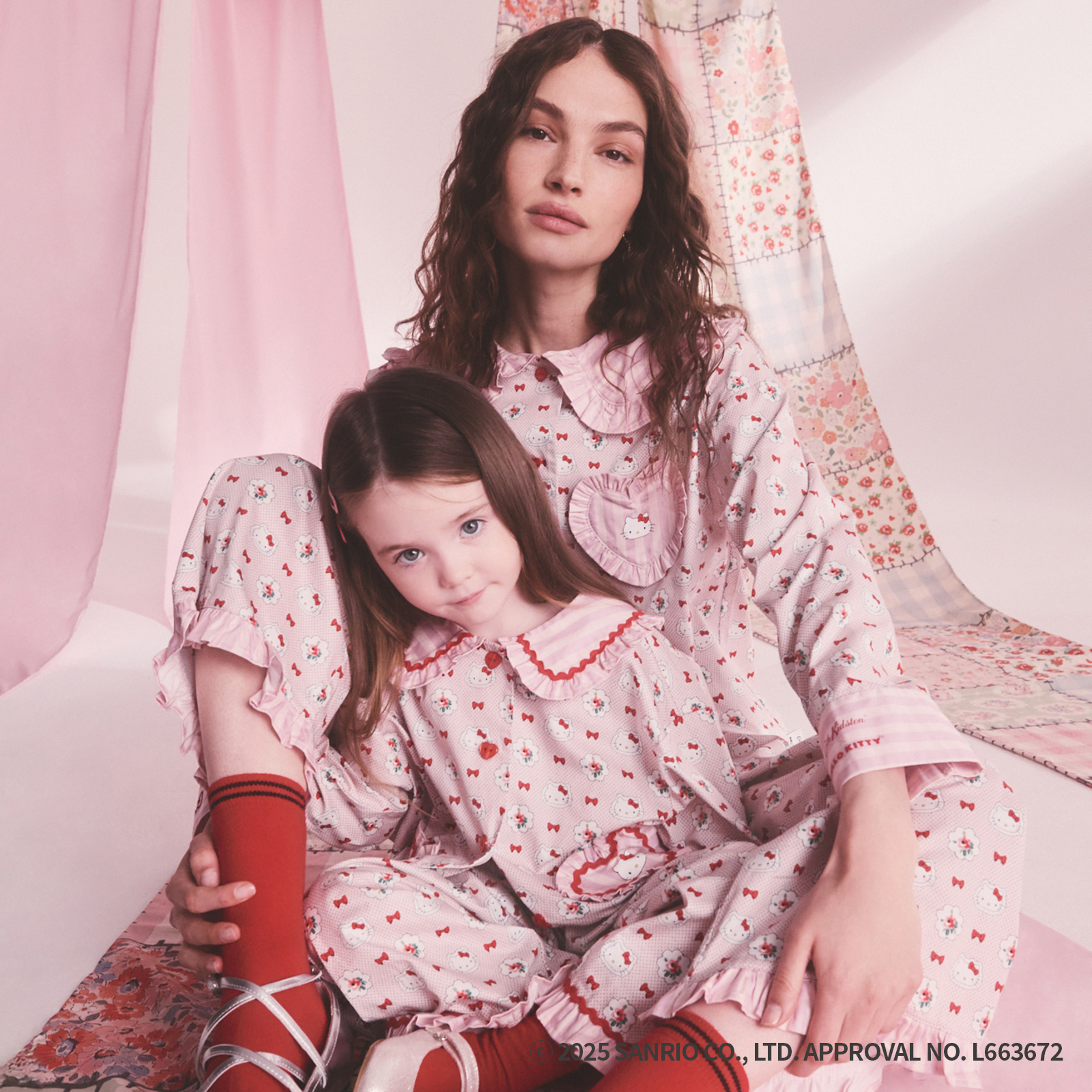 Cath Kidston × Hello Kitty　パジャマセット