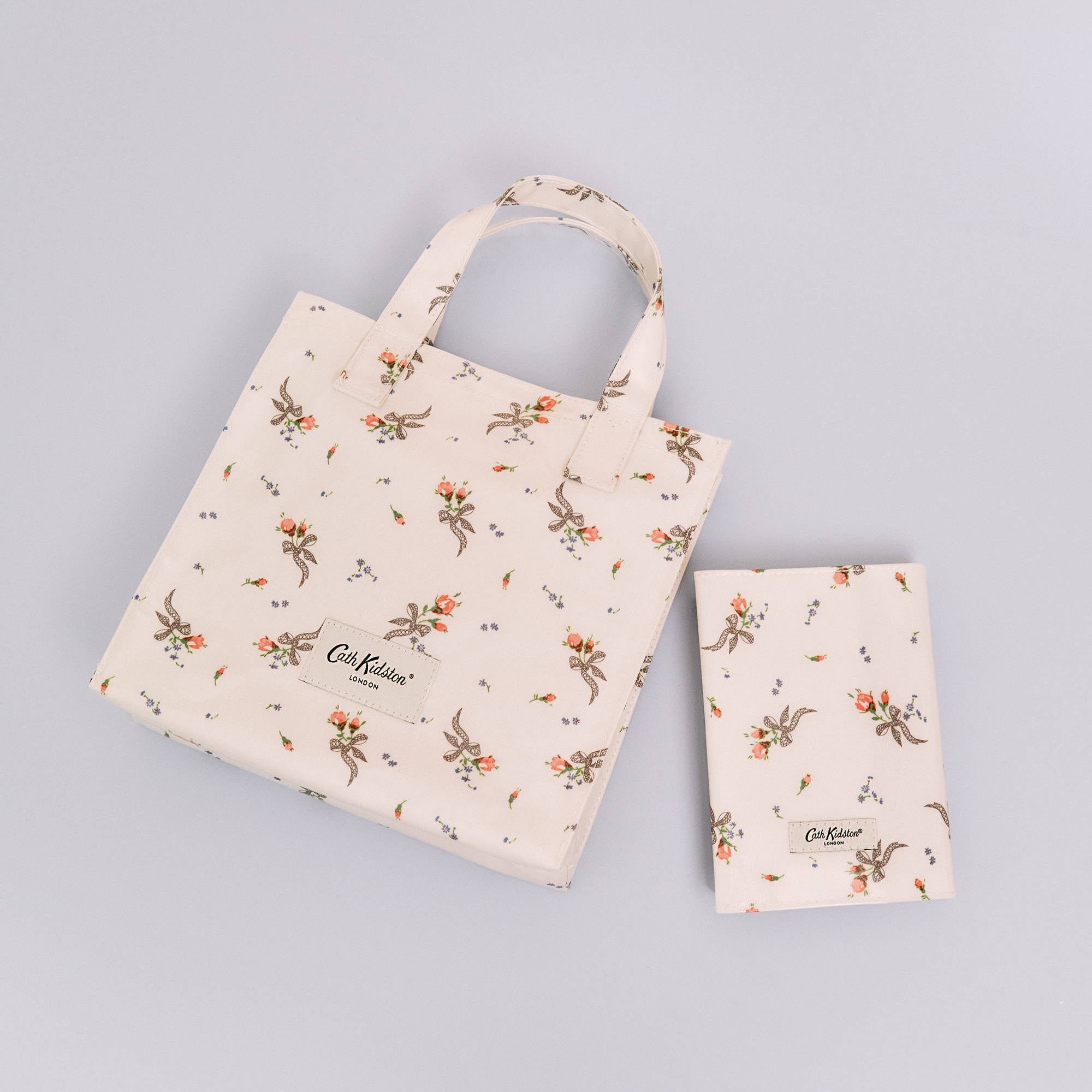 CK×sowa マチ付きバッグ Floating Lace Bows