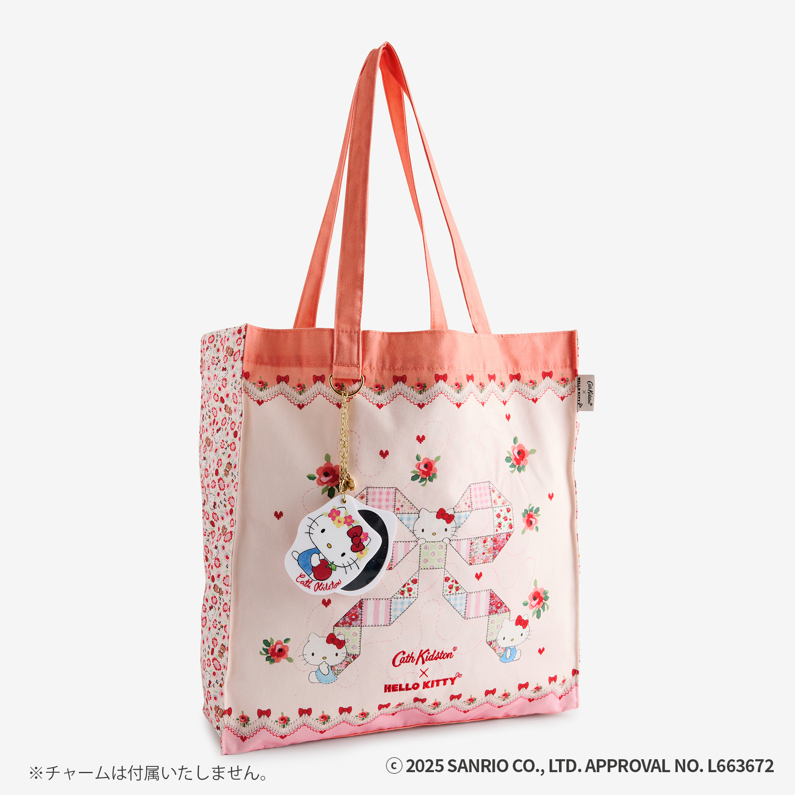 Cath Kidston × Hello Kitty　スクエアトートバッグ Patchwork
