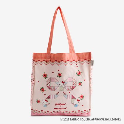 Cath Kidston × Hello Kitty　スクエアトートバッグ Patchwork