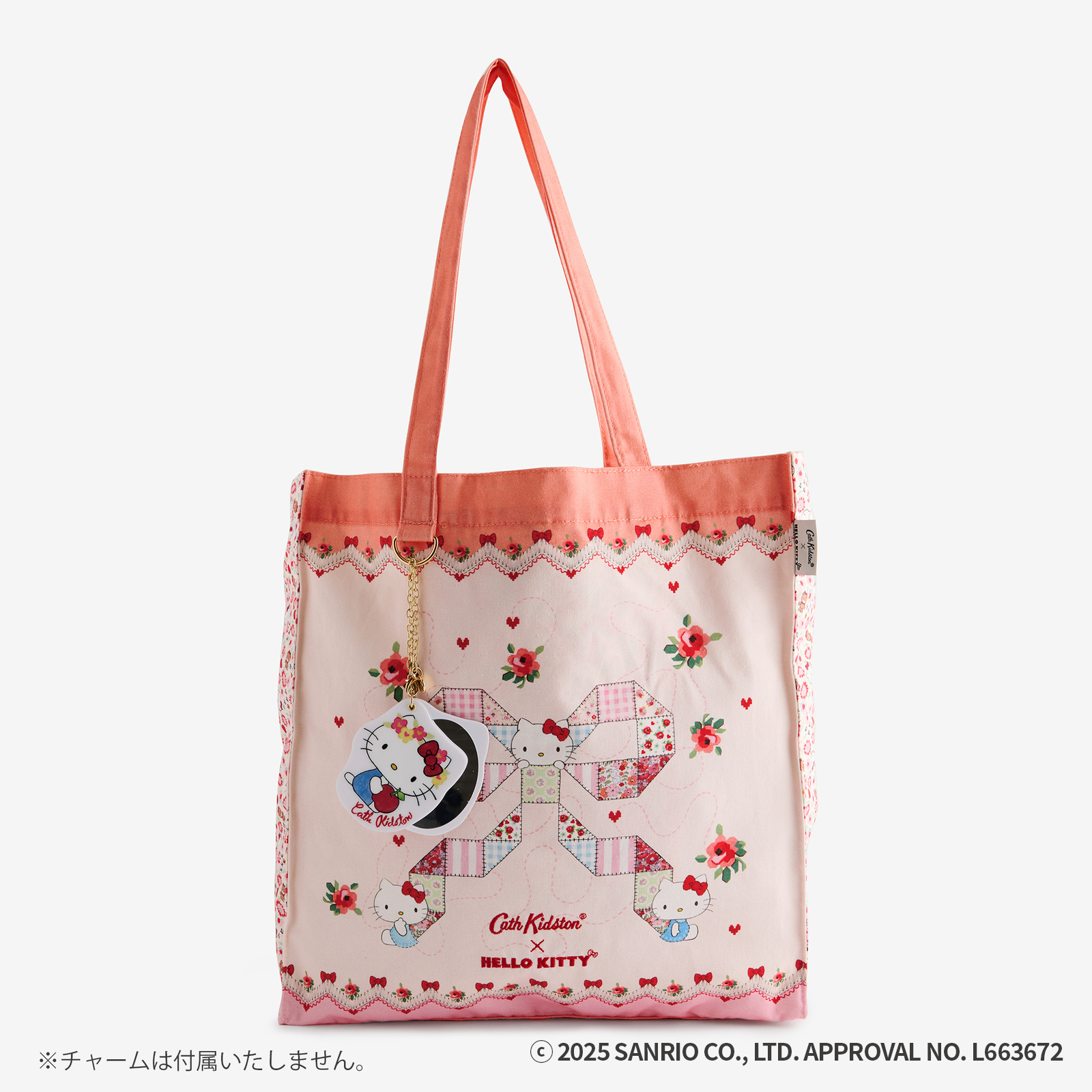 Cath Kidston × Hello Kitty　スクエアトートバッグ Patchwork