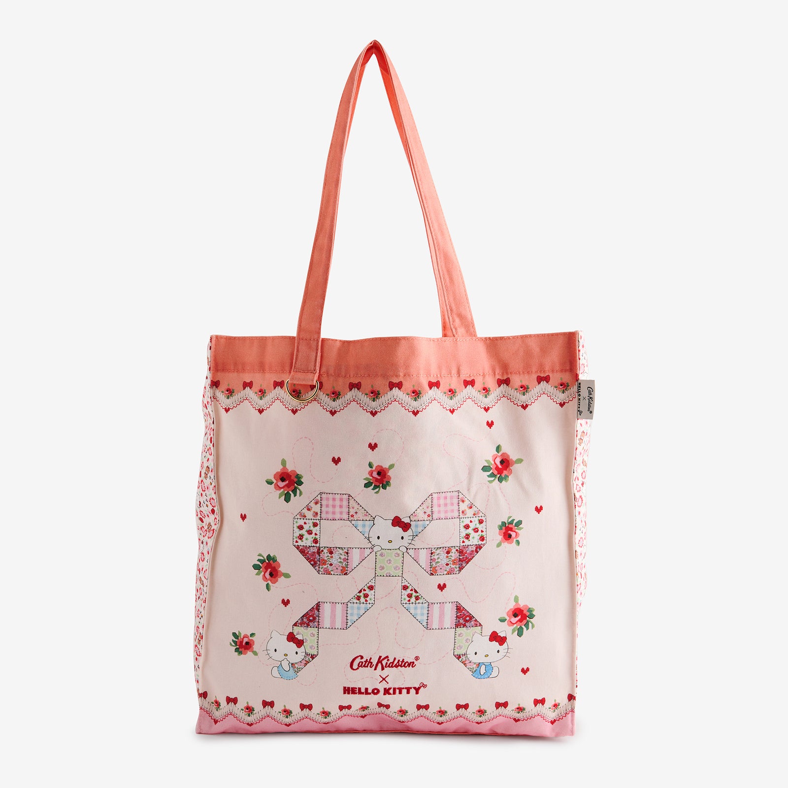 Cath Kidston × Hello Kitty　スクエアトートバッグ Patchwork