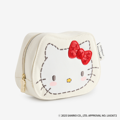 Cath Kidston × Hello Kitty　フェイスキャンバスポーチ