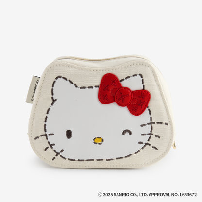 Cath Kidston × Hello Kitty　フェイスキャンバスポーチ