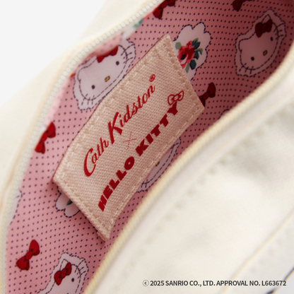 Cath Kidston × Hello Kitty　フェイスキャンバスポーチ