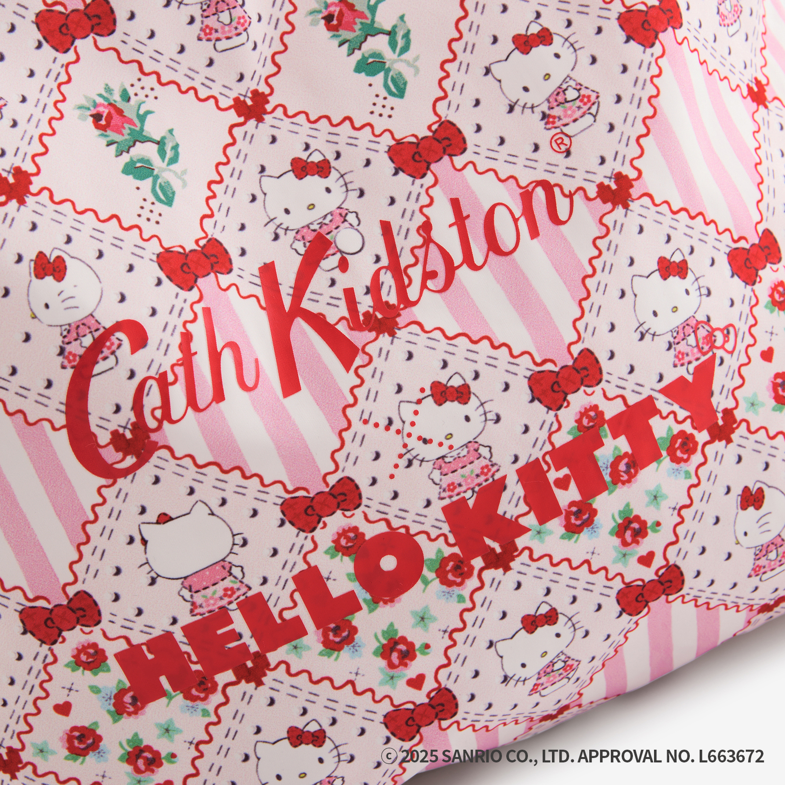 Cath Kidston × Hello Kitty　エコバッグinフェイスポーチ