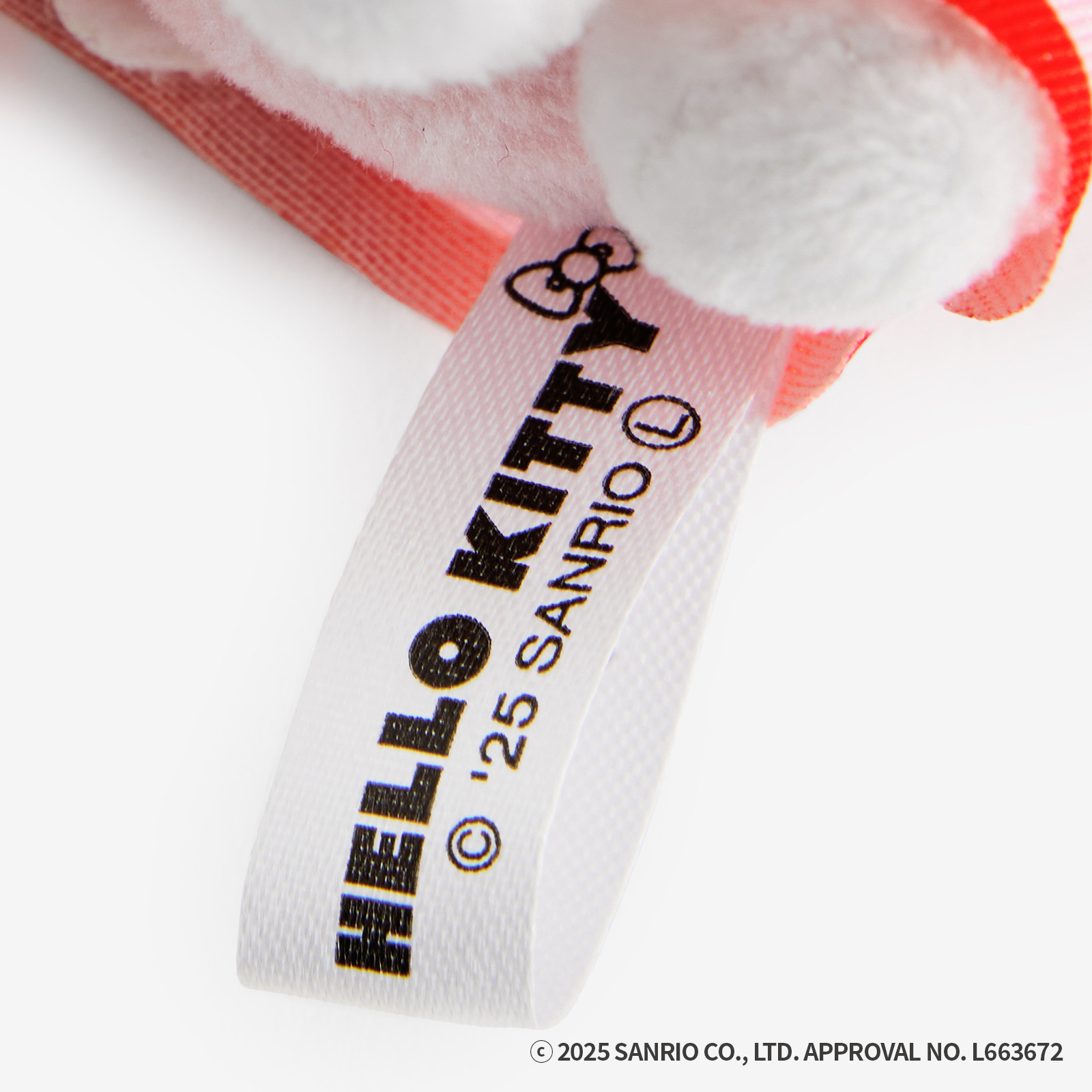 Cath Kidston × Hello Kitty　フリルティッシュポーチ＆マスコットチャームセット Patchwork