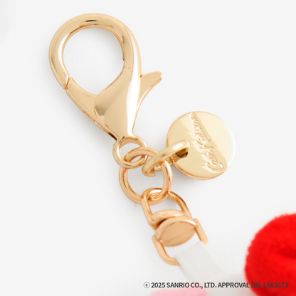 Cath Kidston × Hello Kitty　フリルティッシュポーチ＆マスコットチャームセット Provence