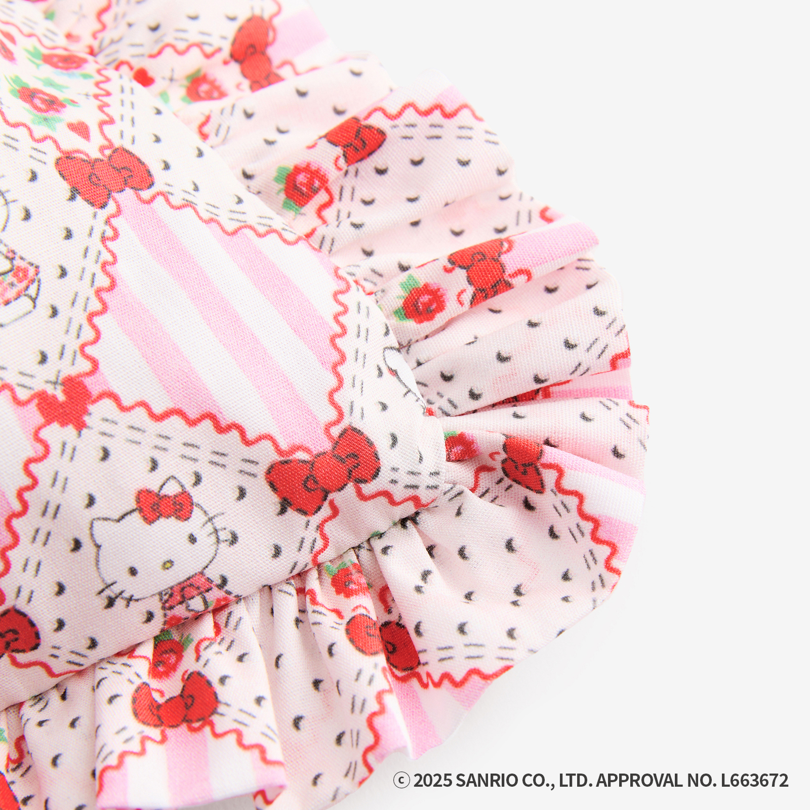 Cath Kidston × Hello Kitty　ドローストリングポーチ Patchwork