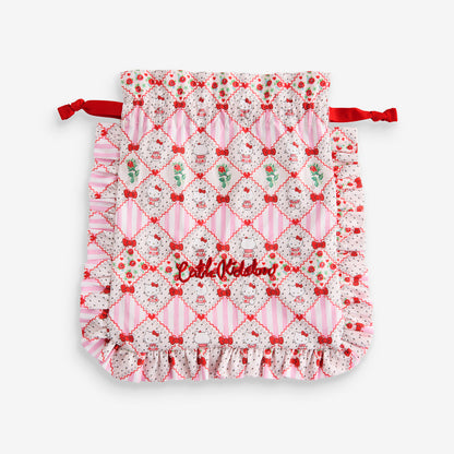Cath Kidston × Hello Kitty　ドローストリングポーチ Patchwork