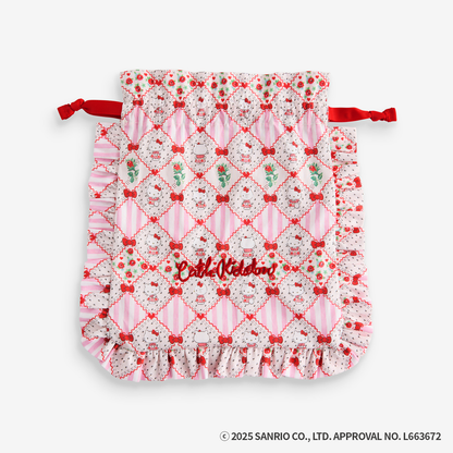 Cath Kidston × Hello Kitty　ドローストリングポーチ Patchwork