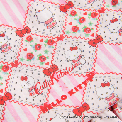 Cath Kidston × Hello Kitty　ドローストリングポーチ Patchwork