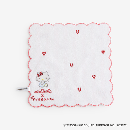 Cath Kidston × Hello Kitty　タオルハンカチ Stripe