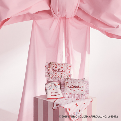 Cath Kidston × Hello Kitty　タオルハンカチ Stripe