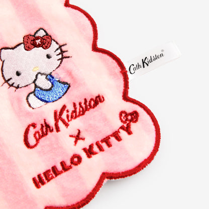Cath Kidston × Hello Kitty　タオルハンカチ Stripe