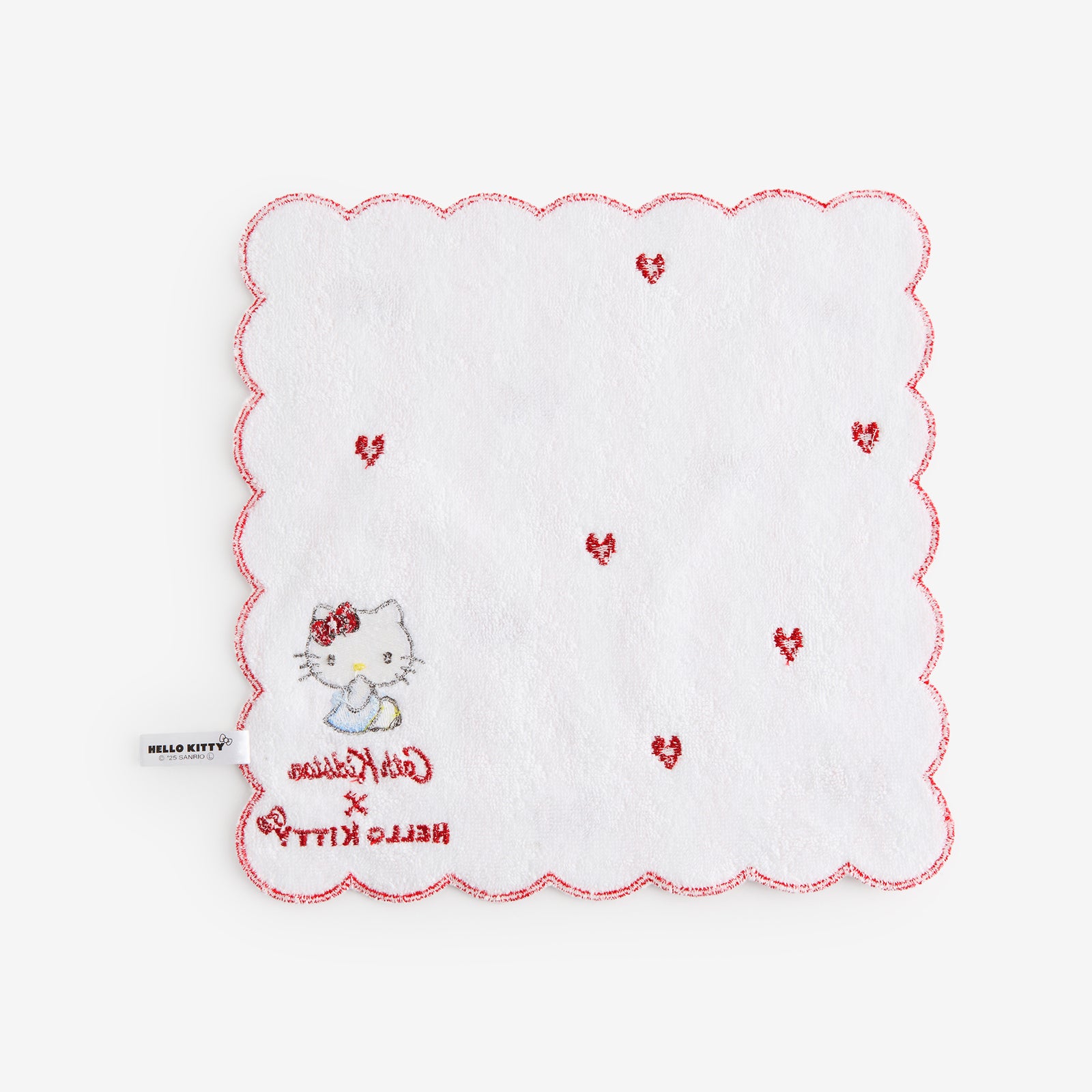 Cath Kidston × Hello Kitty　タオルハンカチ Stripe