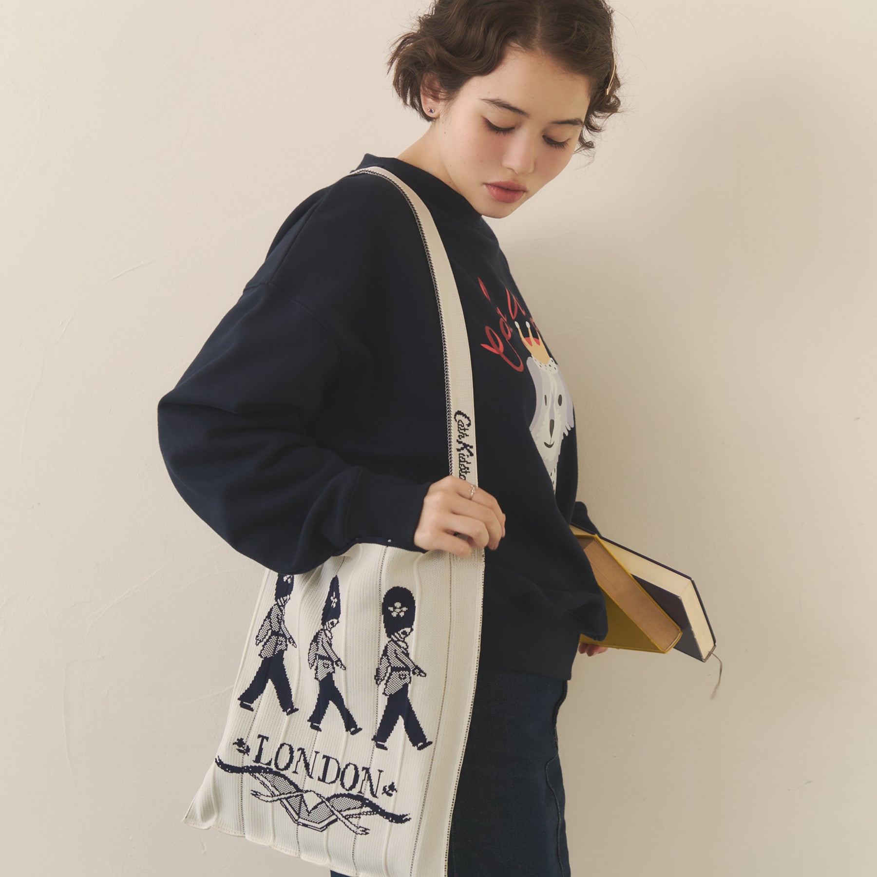 新品未使用タグ付き キャスキッドソン×KNT365 コラボバッグ CK×KNT365 Knitty | Cath Kidston 日本公式オンラインストア | キャス