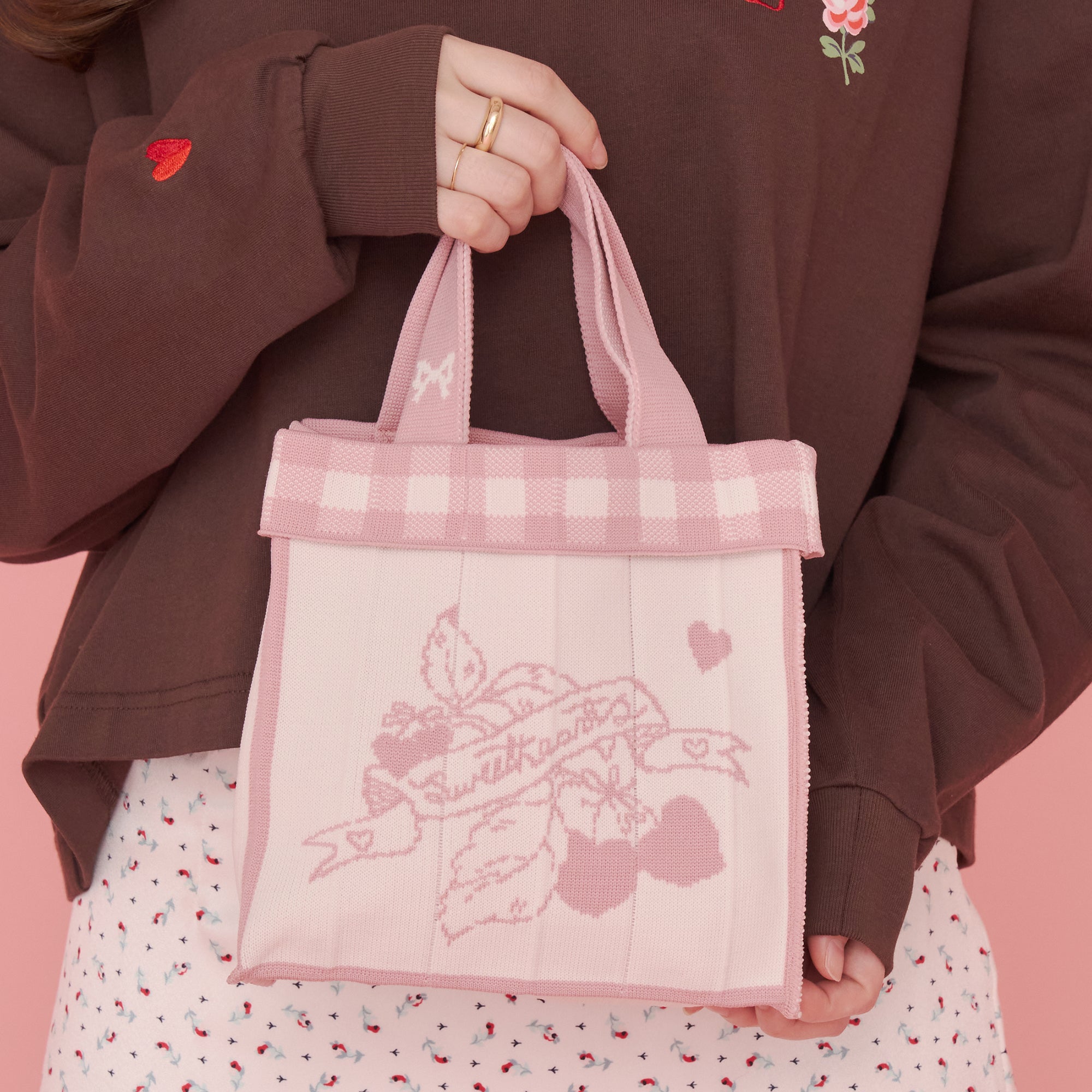 CK×KNT365 Co-Knitty Heart Cherry PK | Cath Kidston 日本公式