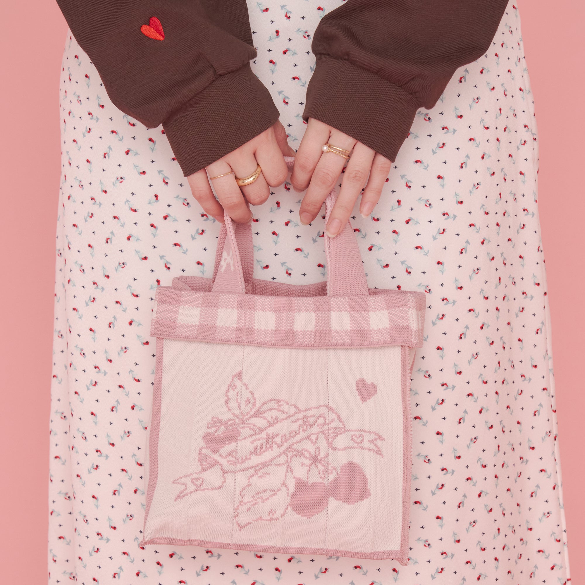 CK×KNT365 Co-Knitty Heart Cherry PK | Cath Kidston 日本公式