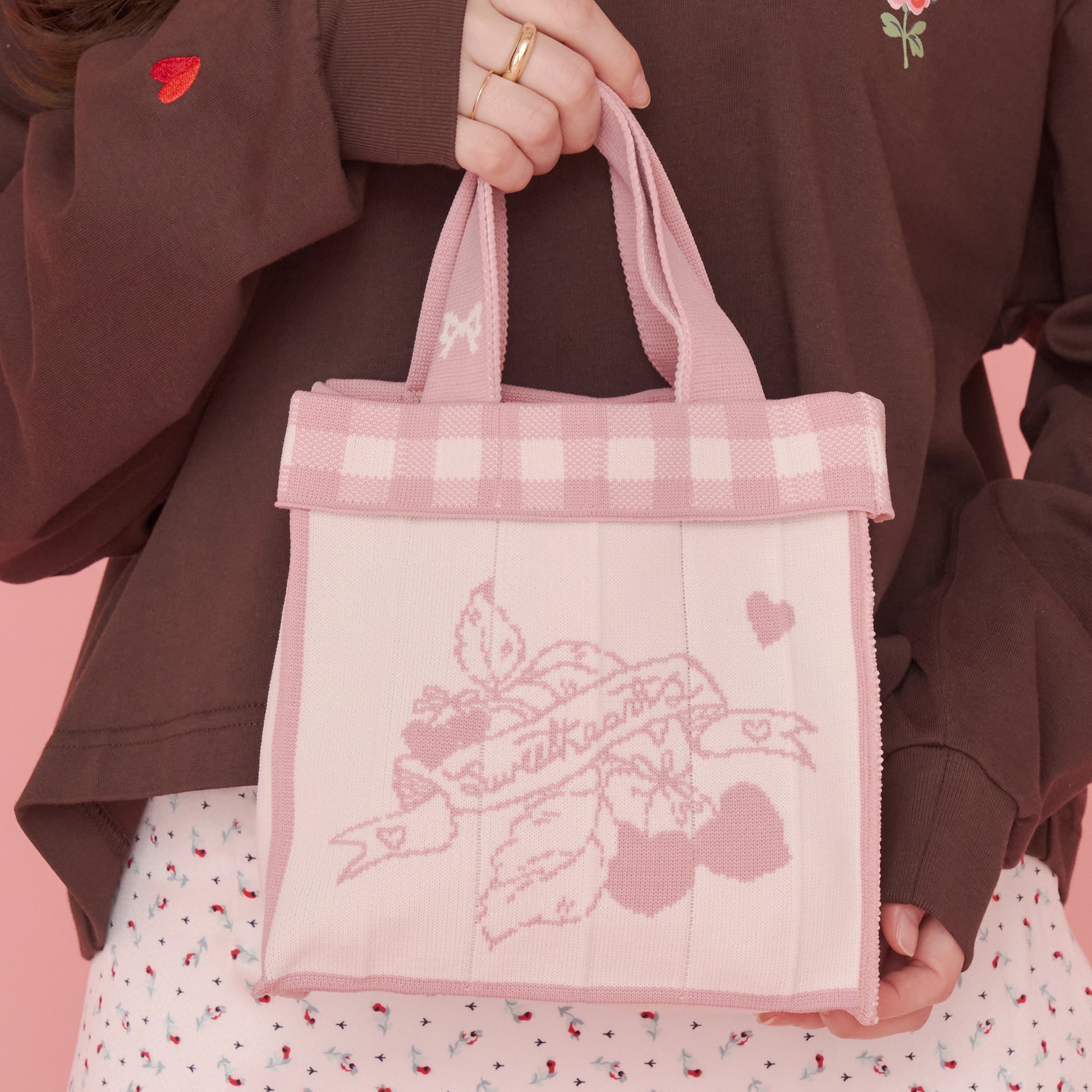 CK×KNT365 Co-Knitty Heart Cherry PK | Cath Kidston 日本公式