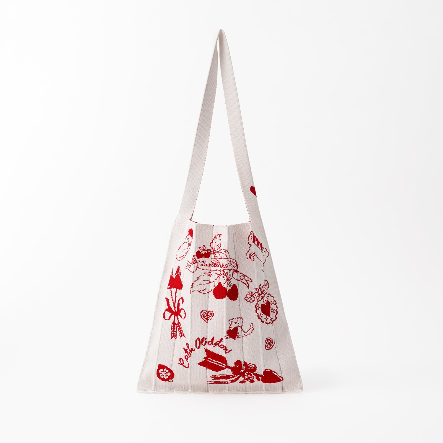 CK×KNT365 Knitty Heart Cherry RD | Cath Kidston 日本公式オンライン
