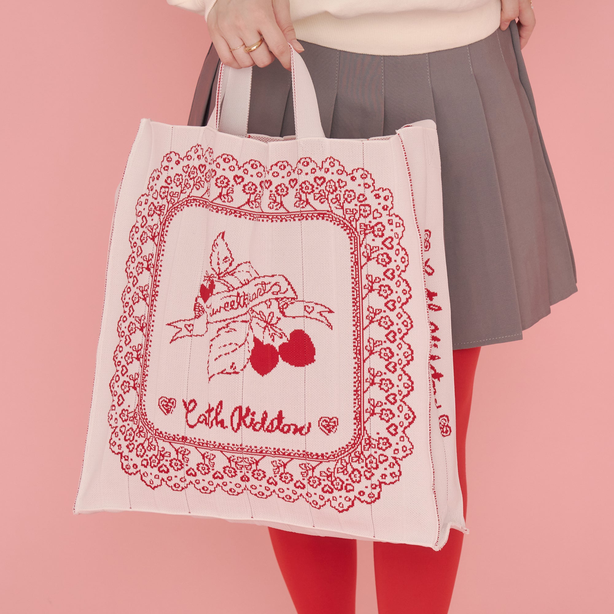 CK×KNT365 Mam Heart Cherry RD | Cath Kidston 日本公式オンライン