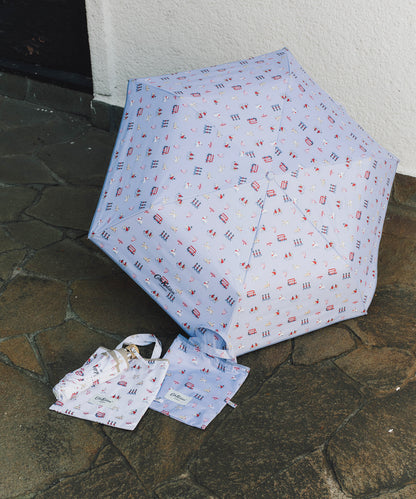 折り畳み傘 ウッドハンドル Queenie's London