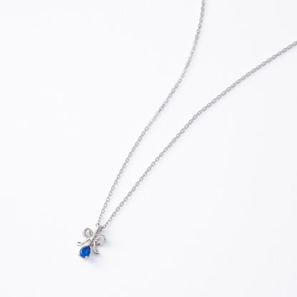 SLV925 ネックレス Ribbon Bow