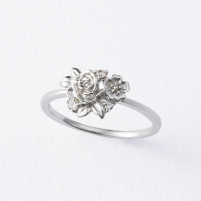 SLV925 リング Bows&Rose