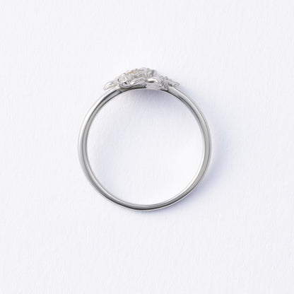 SLV925 リング Bows&Rose